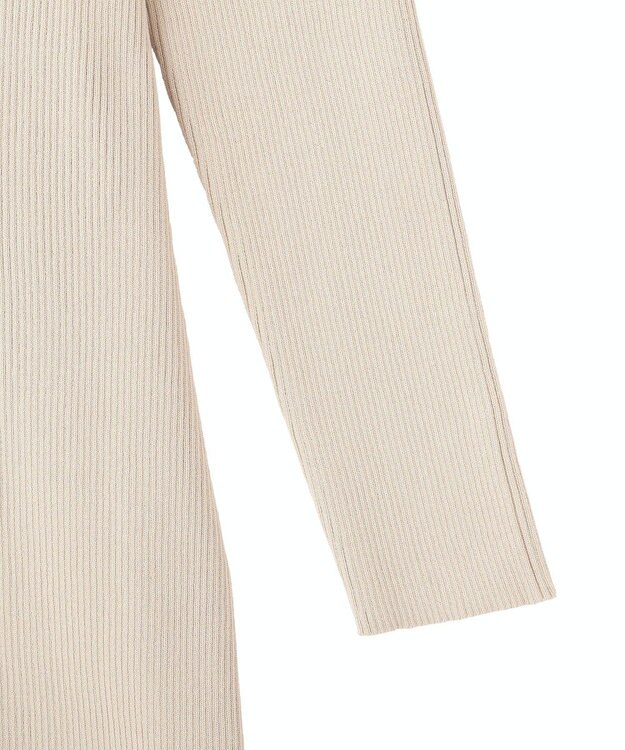 earth music&ecology Ｖネックニットワンピース Beige