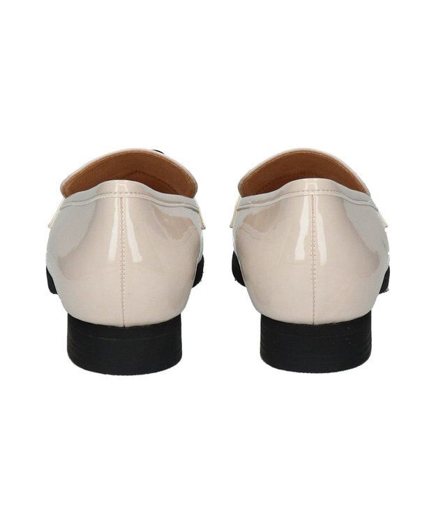 Bridget Birkin 【Bridget Birkin】チェーンアクセサリーローファー グレーエナメル