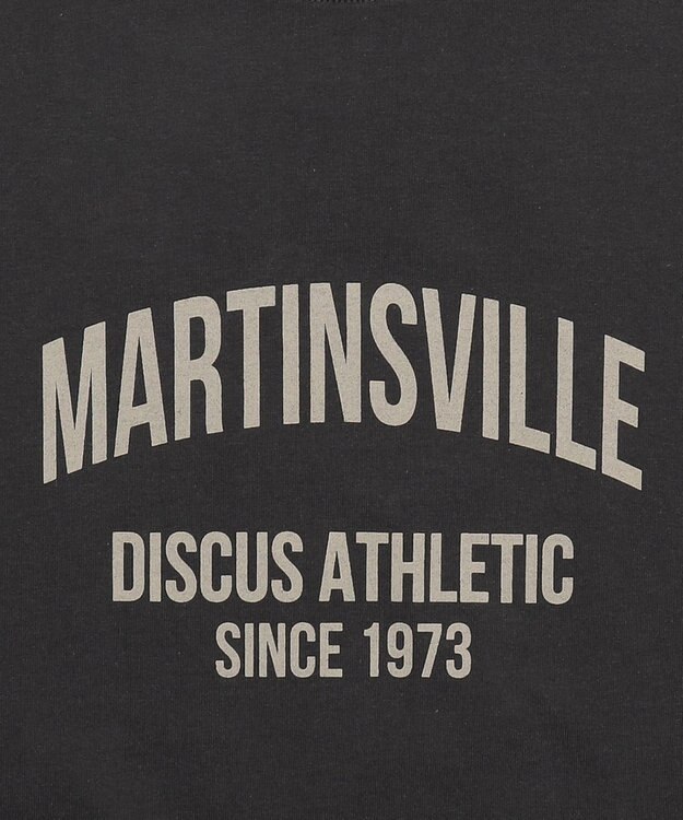 WEGO 【綿100%/MLサイズ展開】DISCUS　ルーズカレッ１００％ ブラック