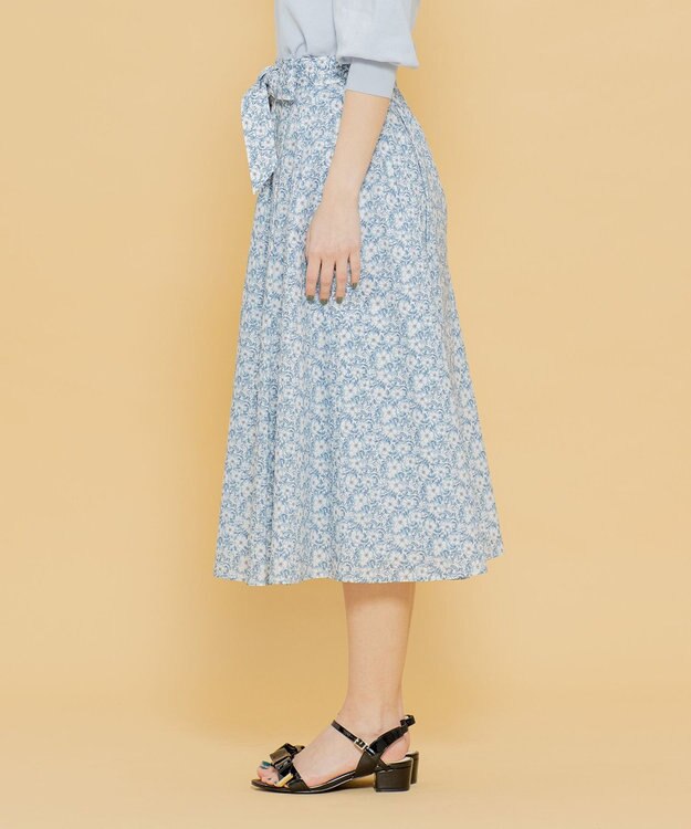 TOCCA 【LIBERTY社オリジナル素材】【洗える！】FLORAL STORY スカート ブルー系5