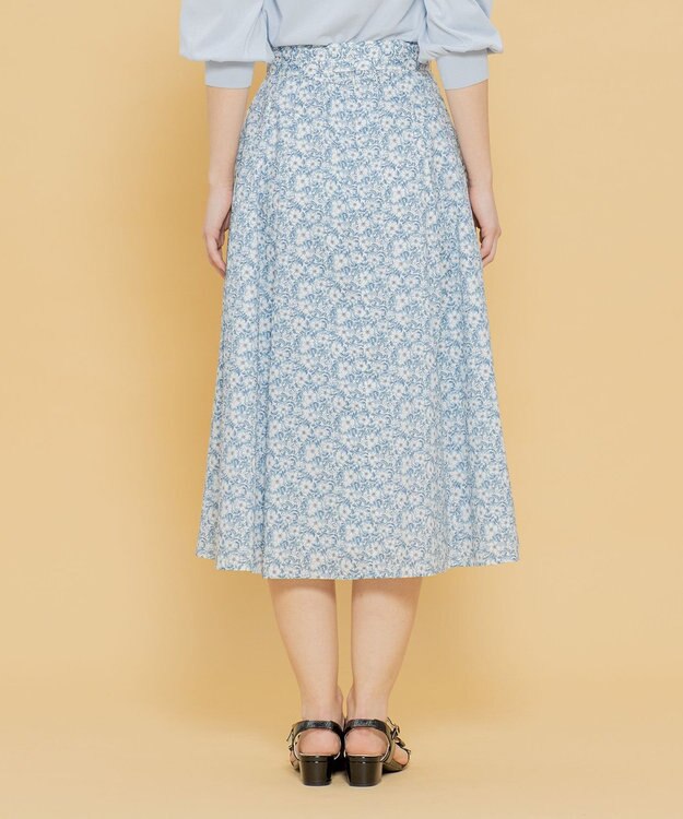 TOCCA 【LIBERTY社オリジナル素材】【洗える！】FLORAL STORY スカート ブルー系5