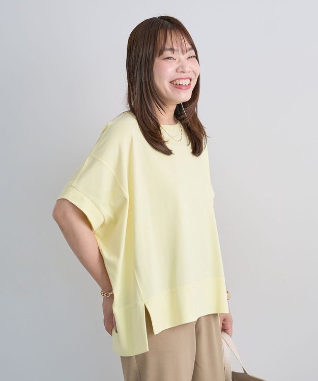 Green Parks 楽しゃれカットプルオーバー Yellow