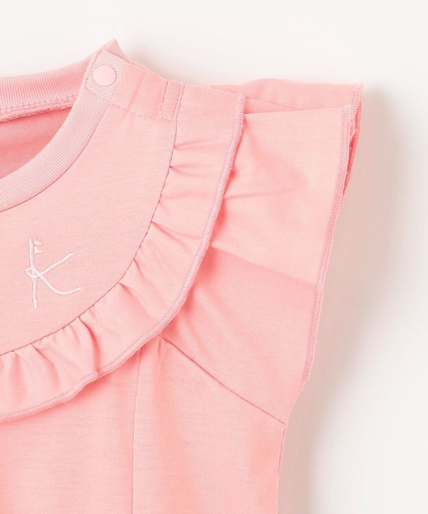 組曲 KIDS 【90-100㎝】サマーフラワー ワンピース ピンク