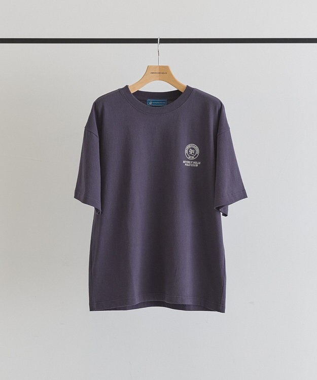 AMERICAN HOLIC 【BEVERLY HILLS POLO CLUB】バックプリントTシャツ Navy