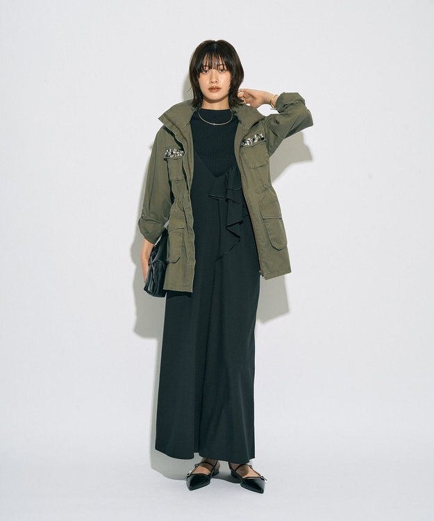 YECCA VECCA 【archive】ビジューミリタリージャケット Khaki