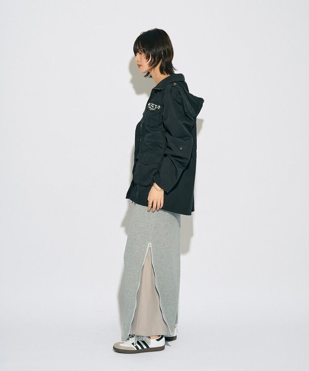 YECCA VECCA 【archive】ビジューミリタリージャケット Black