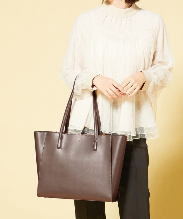 LA BAGAGERIE 【MONICA】デイリートートバッグ グレー