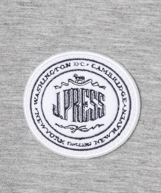 J.PRESS KIDS 【140-170cm】ダンボールニット ロゴ パーカー トップグレー
