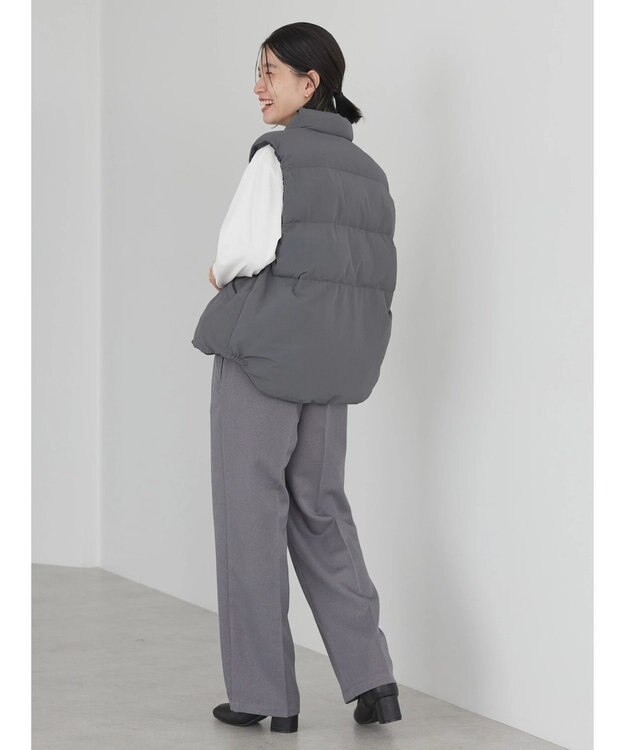 AMERICAN HOLIC キルポカリバーシブルショートベスト Charcoal Gray