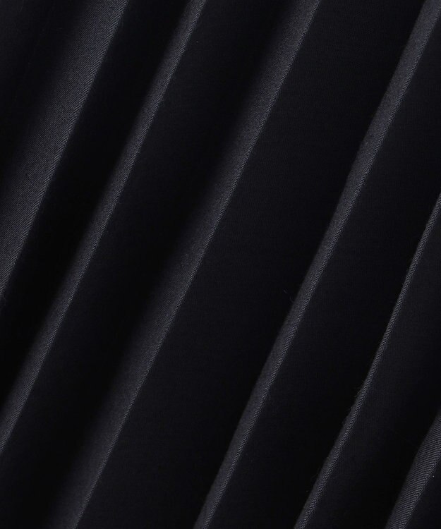 自由区 【カトリエムブーケ】Plis aleatoires シアープリーツスカート ネイビー