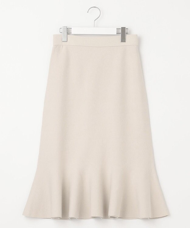 自由区 【洗える/セット着用可】レーヨンポリエステルスムース スカート サンセットグレー