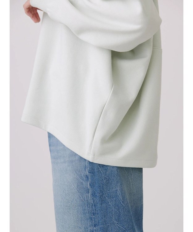 AMERICAN HOLIC ポンチバックドレープラグランプルオーバー Mint