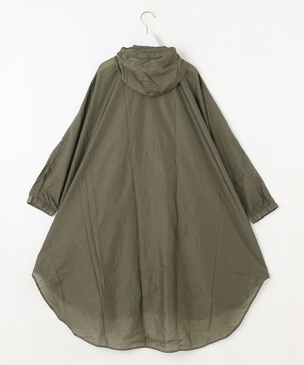 ANY SIS 【WEB限定/撥水】スーパーライトレイン ポンチョ カーキ