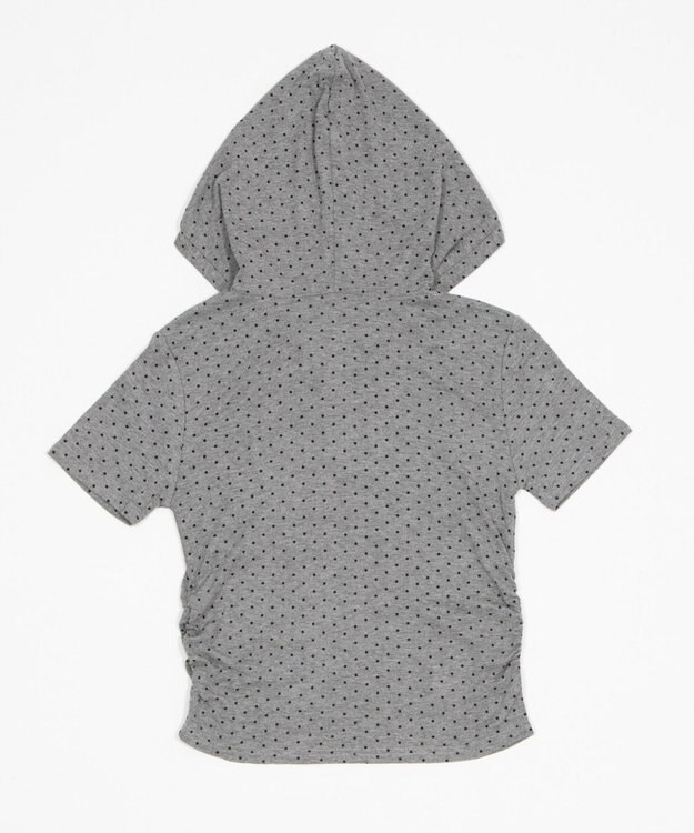 WEGO ヘンリーネックフードT 柄2