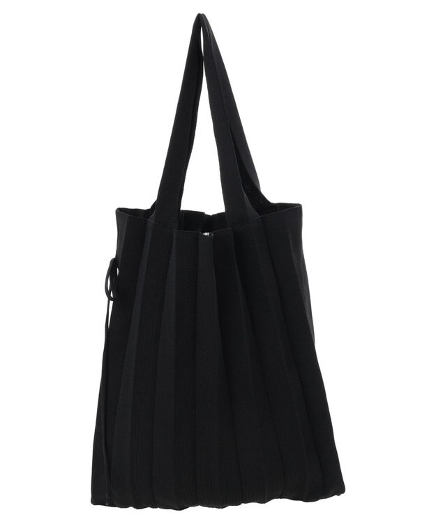 Green Parks ＯＴＯ．ＨＡ．プリーツニットバッグ Black