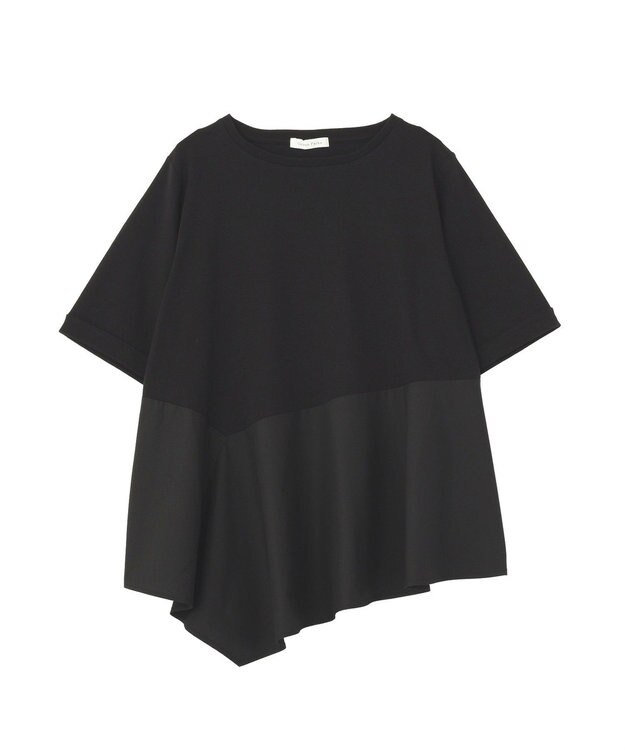 Green Parks 華やぎカットソー（アシメヘム） Off White