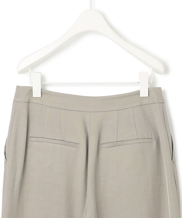 ICB L Vi/Ly/Liツイル ワイドストレートパンツ カーキ系