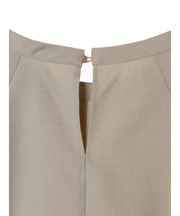 Green Parks 接触冷感　ラグランスリーブブラウス Light Beige