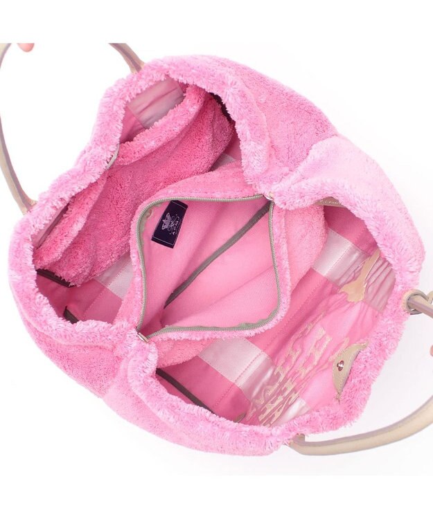 A.D.M.J. 【もこもこ】オスカー/コード刺しゅうキューブトート34cm(Dカン＋) FADAD ROSE