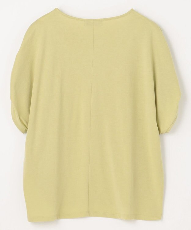 ANY 【接触冷感/UVケア/シワになりにくい】ドルマンスリーブ Tブラウス ライム