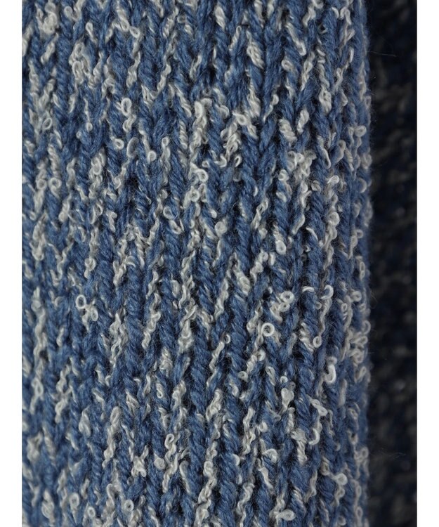 CRAFT STANDARD BOUTIQUE センタータックニットプルオーバー Blue