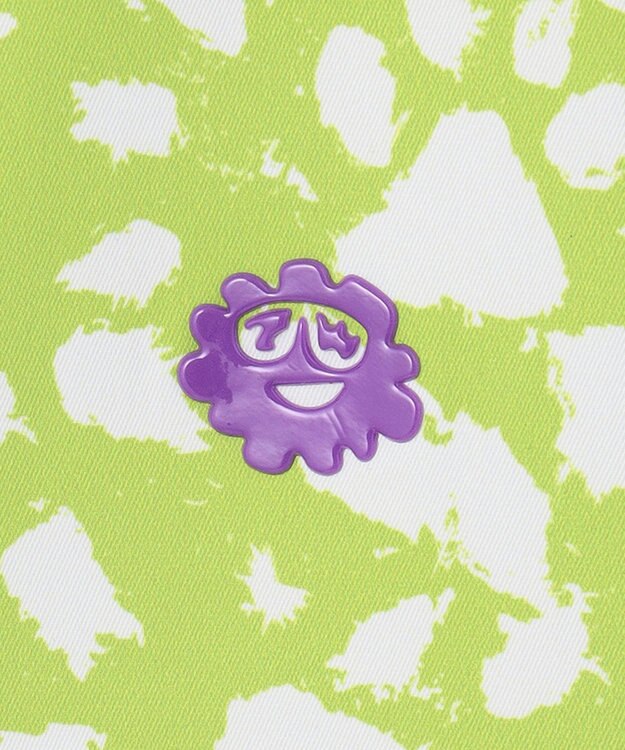 PW CIRCULUS 今が旬！【MEN】【洗える/ストレッチ】アニマルプリント ジップアップ フーデッド ブルゾン ライム系5