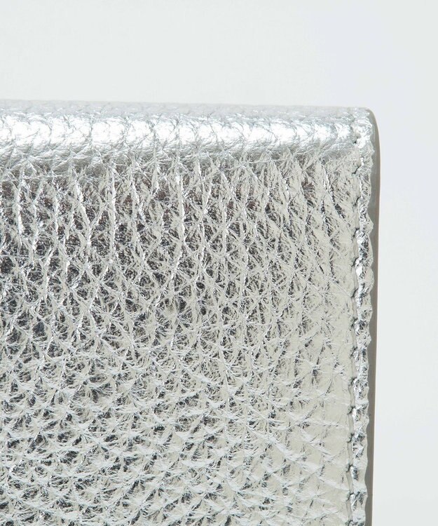 TOPKAPI 【Breath TOPKAPI】ELAN エラン シュリンクレザー 折り財布 /8ポケット/軽量 シルバー