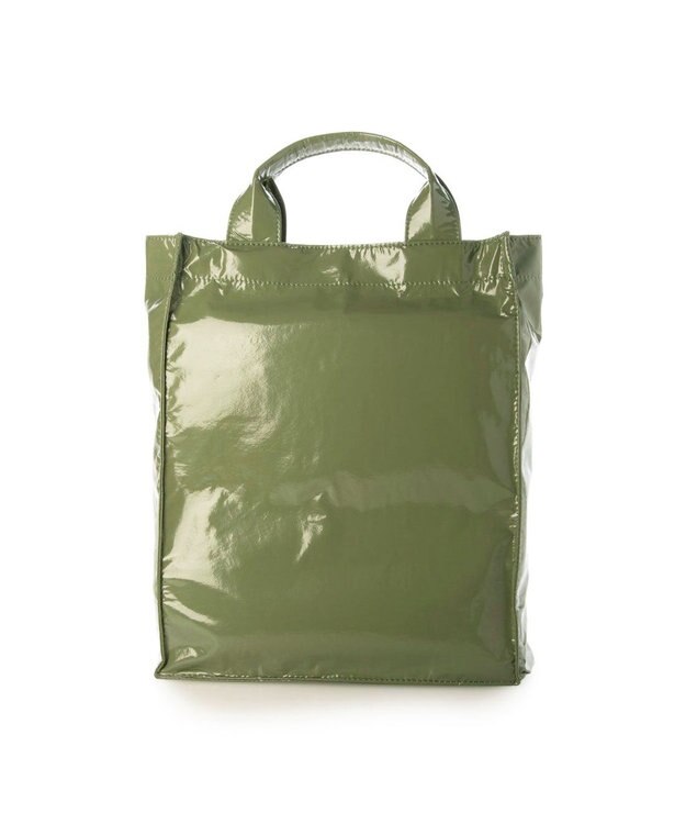 UNBILLION カシュカシュ cachecache / タテ型ショッパートートバッグ グリーン