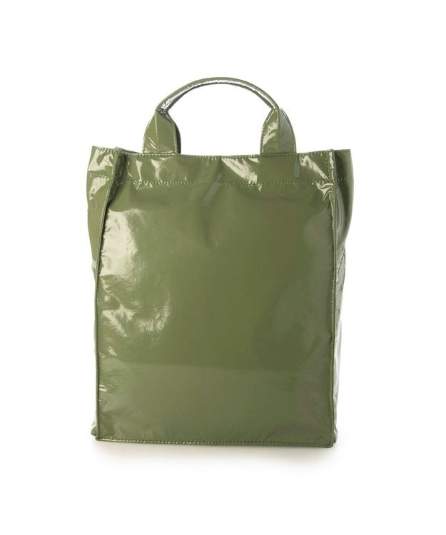 UNBILLION カシュカシュ cachecache / タテ型ショッパートートバッグ グリーン