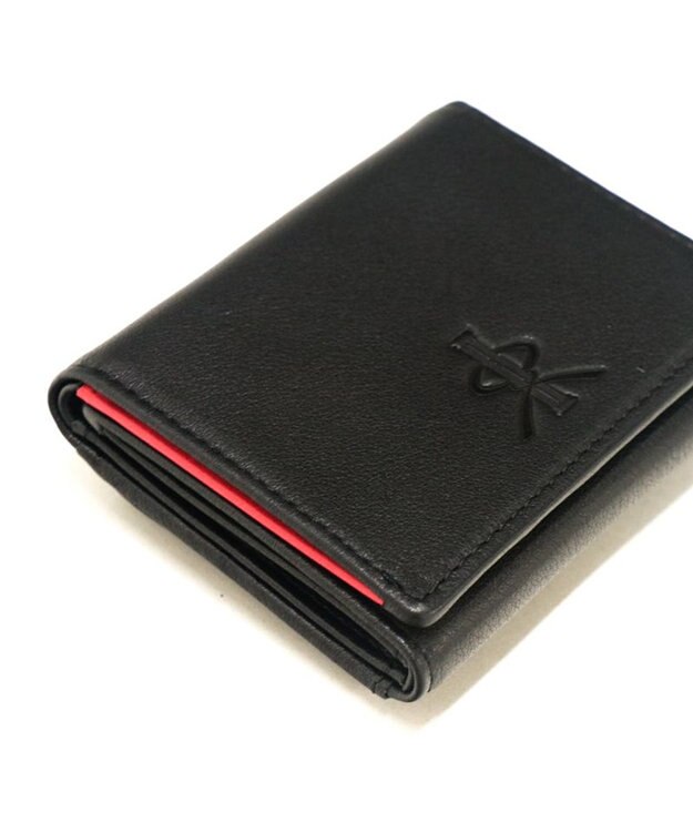 Regalo Felice 【最高級レザー使用】三つ折りウォレット / REGALO BK(ブラック）