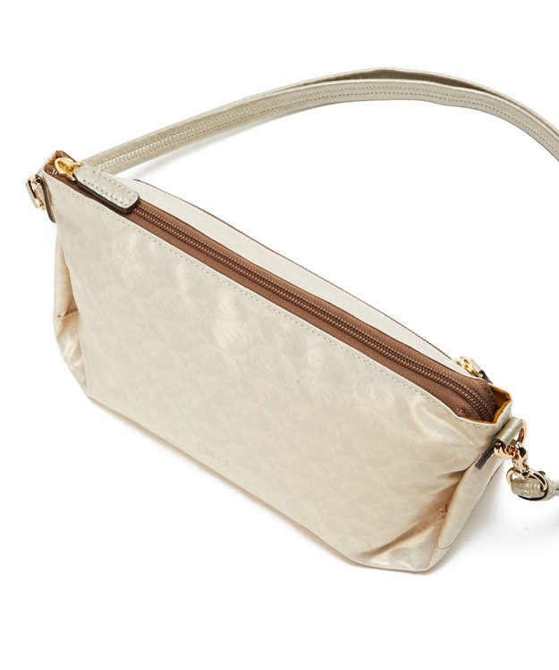 PELLE BORSA ミニショルダー Alive アライブ 4443 シャンパンゴールド