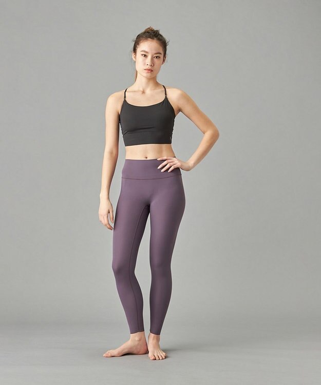 Chacott ZEN レギンス ブラックベリー