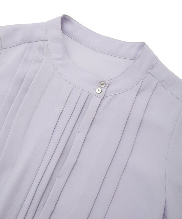 YECCA VECCA タックデザインブラウス Lavender