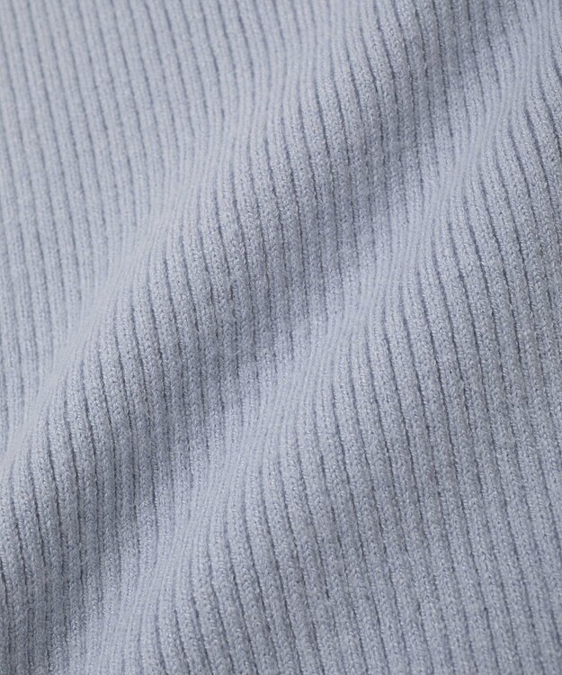 CRAFT STANDARD BOUTIQUE リブタートルニットプルオーバー Light Blue