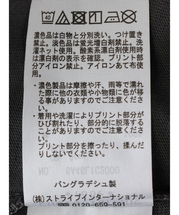 Green Parks フェミニンロゴボックスＴシャツ Gray