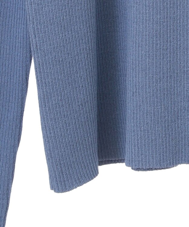 earth music&ecology ホルターネックプルオーバー Blue