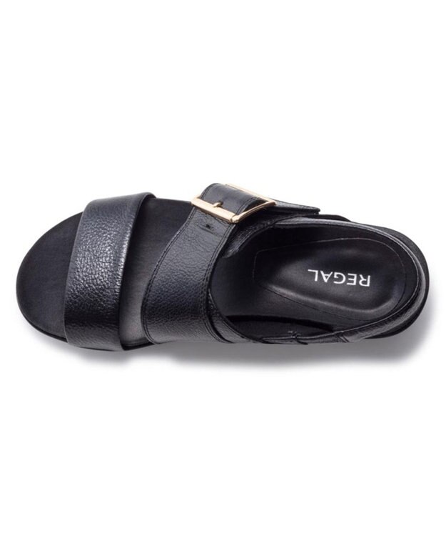 REGAL FOOT COMMUNITY 【リーガルレディース】F04S ベルトサンダル ブラック