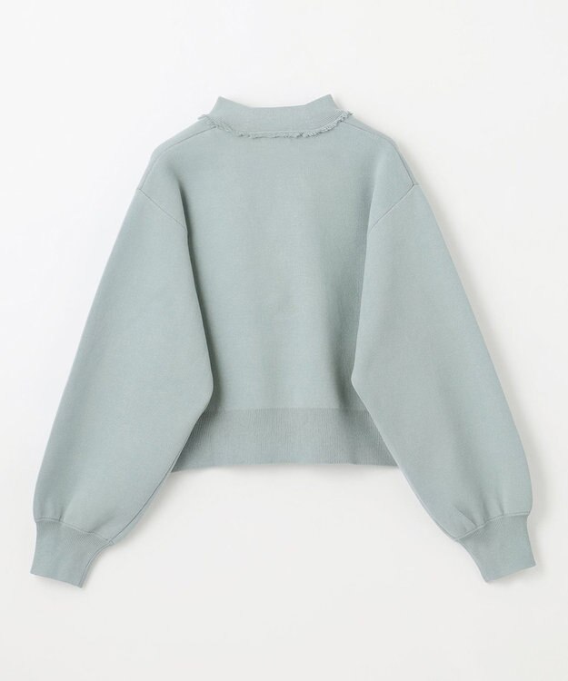 NAVE 【ReNAVE・洗える】スムースニット カーディガン サックスブルー系