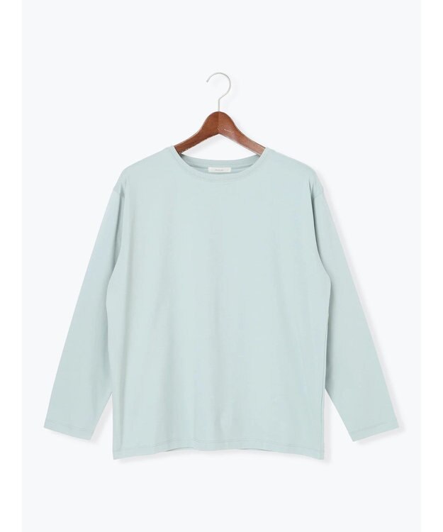 Te chichi 【泉 里香さん着用・Oggi.jp10/23掲載】シルケットロングスリーブTシャツ ミント