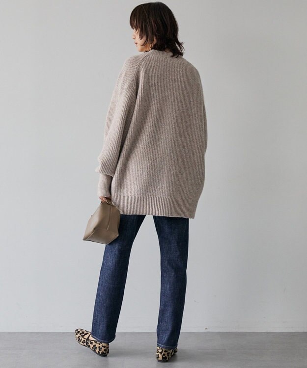 AMERICAN HOLIC レイヤードライクロングカーディガン Beige