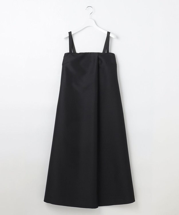 23区 【エステータ】シルクウールツイル ワンピース ブラック系