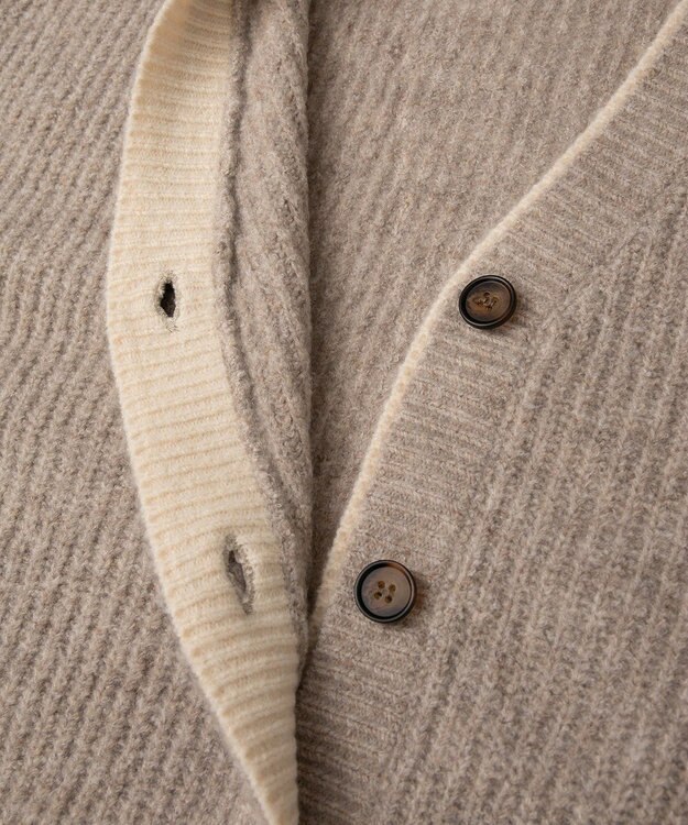 AMERICAN HOLIC レイヤードライクロングカーディガン Beige