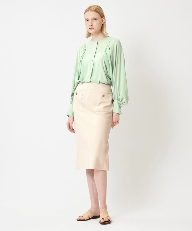 BEIGE， LAUREL / タイトスカート Sand