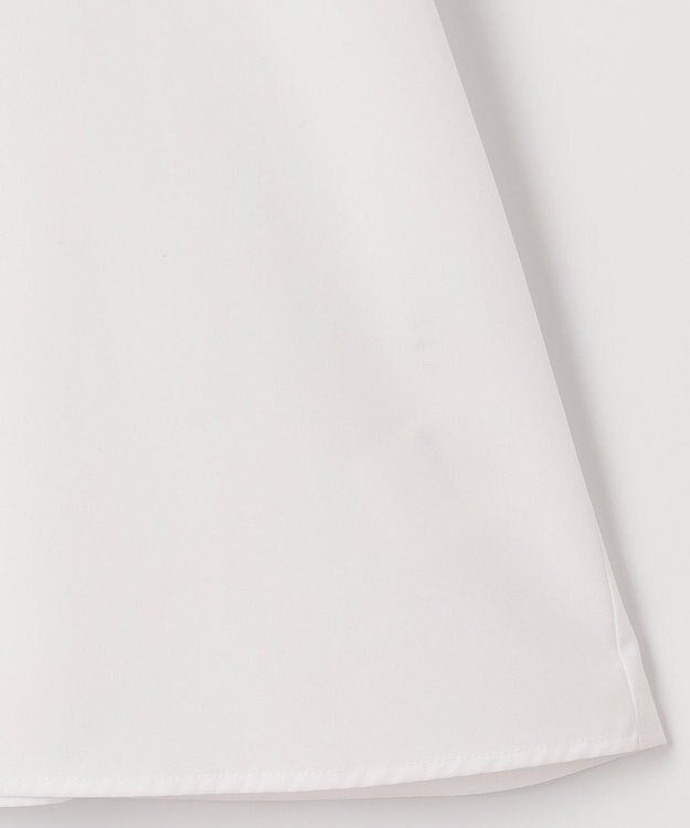 #Newans サークルスリーブAラインブラウス ホワイト