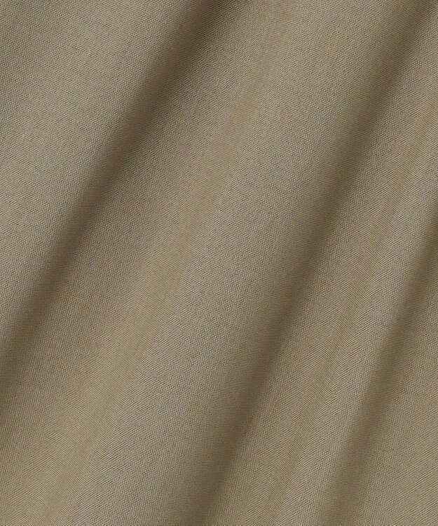 自由区 【SHIHOさん着用・セットアップ対応】リネンストレッチワイド パンツ カーキ