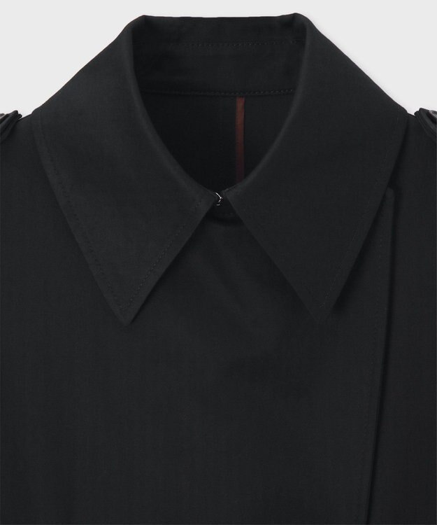 Paul Smith ヘリンボーン トレンチコート ブラック