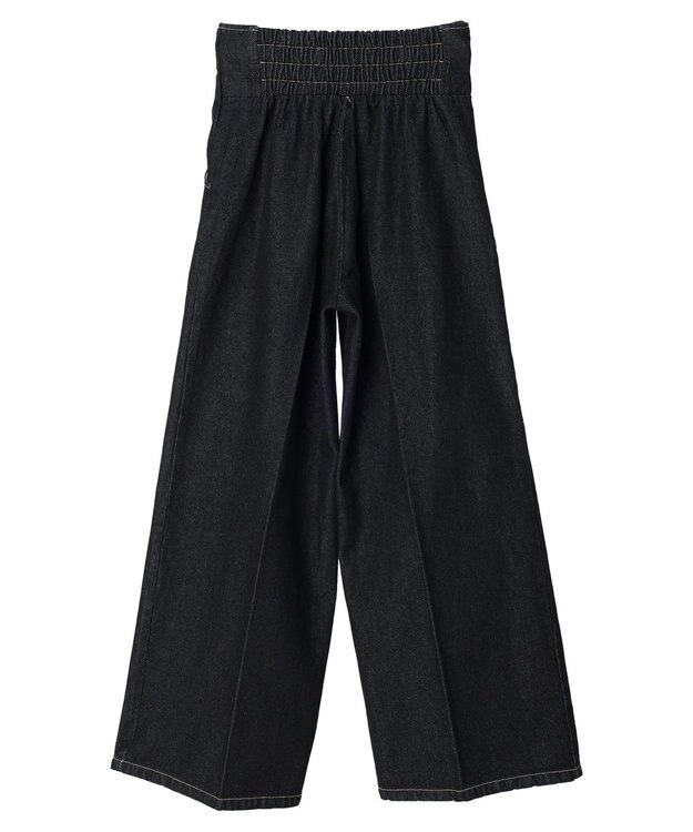 earth music&ecology フロントジップデニムパンツ One Wash