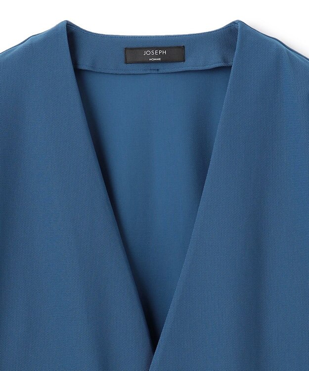 JOSEPH HOMME ＜新型追加＞新素材【抜群の通気性/360度ストレッチ】エアトールストレッチ カーディガン ブルー系
