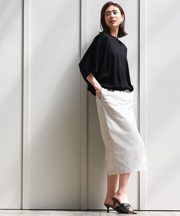 ICB 【撥水・UVケア・洗える】 プルーフ4WAYタフタ スカート トープ系