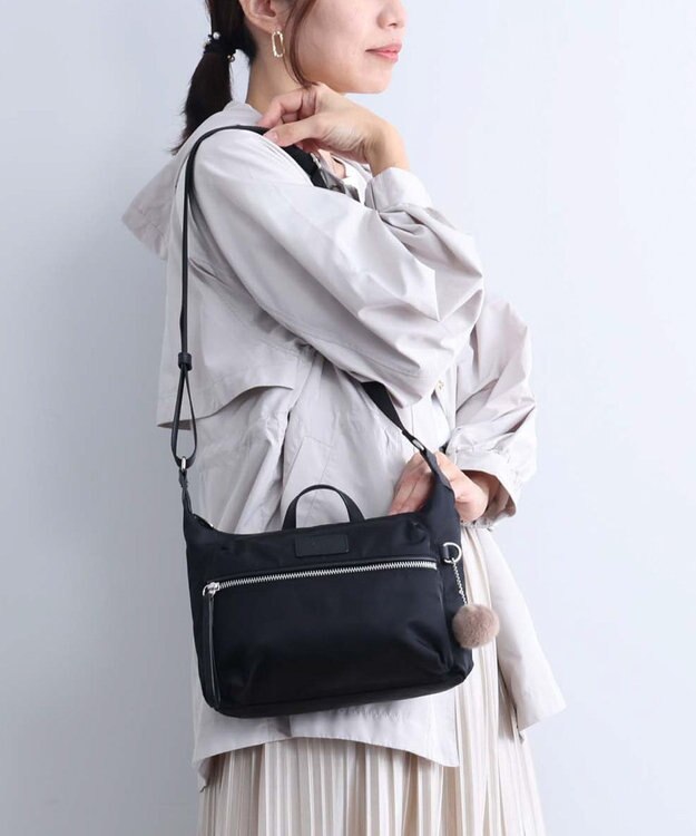 ACE BAGS & LUGGAGE kanana project PJ-15 ライトリーバッグ 舟形ショルダー 17371 カナナプロジェクト 軽量 ブラック